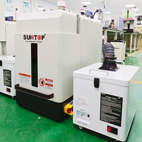 Enclosed laser marking machine purchased by Oman government shipped -Suntop.jpg