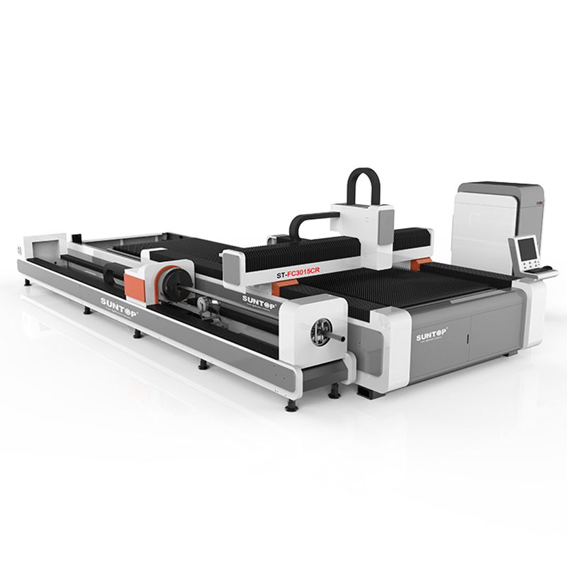 Dual Exchange Platform with Tube Cutting (ST-FC3015CR)